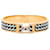 Bracelet PM Hermès Cheval Pixel Clic H en émail noir étroit  - vue 1