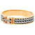 Bracelet PM Hermès Cheval Pixel Clic H en émail noir étroit  - vue 2