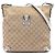 Bolso cruzado Gucci de lona GG beige Abbey D Ring