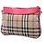 Borsa a tracolla Peyton in nylon a quadri Haymarket beige di Burberry - vista 2
