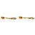 Chanel Vintage Nieten Statement Ohrringe Golden - Ansicht 4