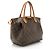 Borsa a mano Turenne MM in tela Monogram Louis Vuitton Marrone - vista 2