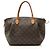 Borsa a mano Turenne MM in tela Monogram Louis Vuitton Marrone - vista 3