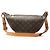Bumbag in tela Monogram Louis Vuitton Marrone - vista 3