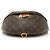 Bumbag in tela Monogram Louis Vuitton Marrone - vista 4