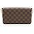 Pochette Félicie Pochete Felicie Damier Ebene da Louis Vuitton Marrom - vista 3