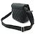 Borsa a tracolla piccola in nylon e pelle Chanel Cocoon Nero - vista 2