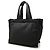 Bolsa tote de nylon Burberry preta Preto - vista 2