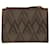 Valentino Garavani Portefeuille compact en toile et cuir Valentino Marron  - vue 2
