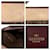 Valentino Garavani Portefeuille compact en toile et cuir Valentino Marron  - vue 7