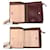 Valentino Garavani Portefeuille compact en toile et cuir Valentino Marron  - vue 8