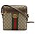 Borsa Messenger Ophidia Small GG Supreme di Gucci Marrone Beige