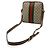 Borsa Messenger Ophidia Small GG Supreme di Gucci Marrone Beige - vista 2