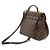 Borsa Louis Vuitton Damier Bergamo PM Marrone - vista 2
