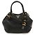 Prada Vitello Daino 2WAY Tote Tasche Schwarz