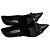 Décolleté a punta in pelle nera con dettaglio a fiocco Burberry Nero - vista 5