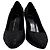 Décolleté a punta tonda in suede nero con paillettes Giuseppe Zanotti - vista 2