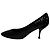 Décolleté a punta tonda in suede nero con paillettes Giuseppe Zanotti - vista 4