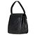 Timeless Borsa a mano in pelle di agnello matelassé Chanel Coco Mark Nero - vista 2