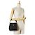 Timeless Borsa a mano in pelle di agnello matelassé Chanel Coco Mark Nero - vista 8