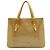 Borsa tote Brentwood in Monogram Vernis Louis Vuitton Nocciola