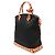Borsa tote Louis Vuitton Vernis Infinity Dot Lockit MM Yayoi Kusama Rosso - vista 3