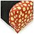 Borsa tote Louis Vuitton Vernis Infinity Dot Lockit MM Yayoi Kusama Rosso - vista 4