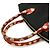 Borsa tote Louis Vuitton Vernis Infinity Dot Lockit MM Yayoi Kusama Rosso - vista 6