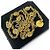 Chanel Collana Medaglia Logo CC Coco Placcata Oro D'oro - vista 3