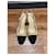 Décolleté Slingback Bicolore Chanel Nero Beige  - vista 2
