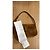 Borsa piccola in suede Solferino di Saint Laurent Marrone - vista 12