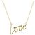 Tiffany & Co Collana Pendente Graffiti Love di Tiffany Paloma Picasso D'oro