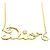 Collana Dioramour Christian Dior in oro giallo 18K D'oro - vista 4