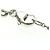 Collana Pendente Chopard Happy Diamonds in Oro Bianco Argento - vista 12