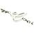 Collana Pendente Chopard Happy Diamonds in Oro Bianco Argento - vista 14