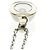 Collana Pendente Chopard Happy Diamonds in Oro Bianco Argento - vista 5
