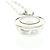 Collana Pendente Chopard Happy Diamonds in Oro Bianco Argento - vista 8
