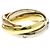 Cartier Trinity Ring mit 5 Diamanten Golden - Ansicht 2