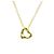 Elsa Peretti Tiffany & Co Collana Pendente Cuore Aperto in Oro Giallo Tiffany D'oro