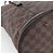 LOUIS VUITTON Borsa a Spalla Bucket GM Damier Ebene N42236 LV Auth ARZ043 - vista 14