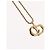 Collana Christian Dior metallo dorato Auth BA11499 - vista 3