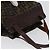 Borsa a mano in tela Zucca FENDI nera e marrone Auth BSZ141 Nero - vista 6