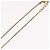Collana Christian Dior metallo tono oro Auth BA11477 - vista 15