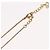 Collana Christian Dior metallo tono oro Auth BA11477 - vista 16