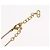 Collana Christian Dior metallo tono oro Auth BA11477 - vista 17