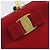Borsa a Spalla Vala Chain in Pelle Rossa e Oro Auth ARZ298 di Salvatore Ferragamo Rosso D'oro - vista 19