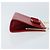 Borsa a Spalla Vala Chain in Pelle Rossa e Oro Auth ARZ298 di Salvatore Ferragamo Rosso D'oro - vista 3