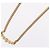 Collana Christian Dior metallo tono oro Auth BA11478 - vista 11