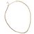 Collana Christian Dior metallo tono oro Auth BA11478 - vista 2