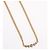 Collana Christian Dior metallo tono oro Auth BA11478 - vista 4